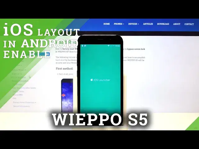 'Video thumbnail for How to  Download and Install iOS Launcher on Wieppo S5 - Add APPLE Launcher on Android'