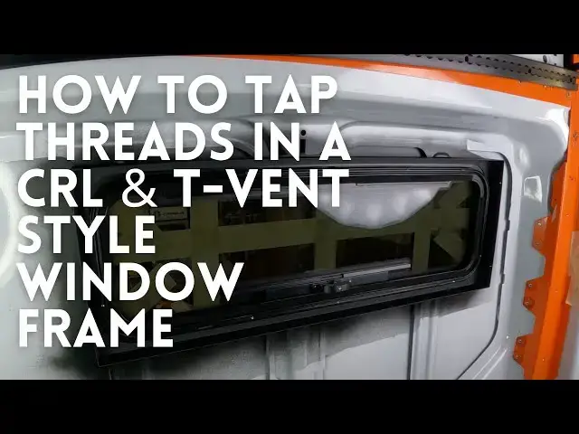 'Video thumbnail for How to tap threads in a CRL AW1033 & T-Vent Style Window Frame'