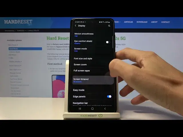 'Video thumbnail for How to Change Screen Timeout on SAMSUNG Galaxy A52s - Adjust Screen Timeout'