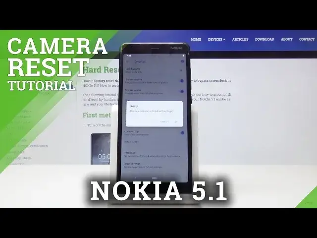 'Video thumbnail for How to Reset Camera in NOKIA 5.1 - Fix Camera Settings'