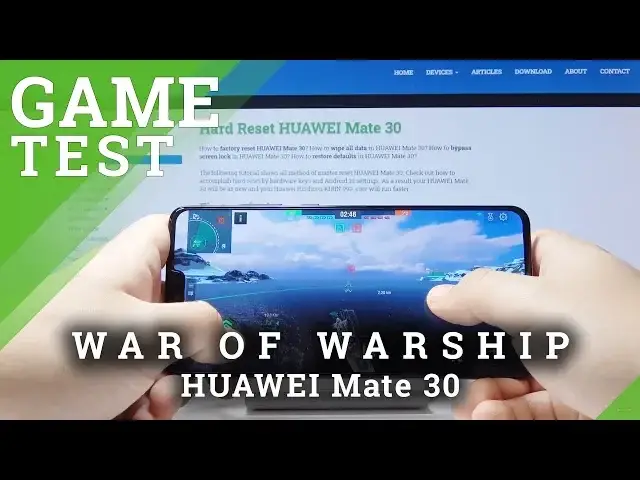 'Video thumbnail for War of Warship GamePlay on HUAWEI Mate 30 - FPS Checkup / Settings'