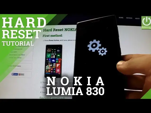 'Video thumbnail for Hard Reset NOKIA Lumia 830 - Factory Reset via the Settings menu'