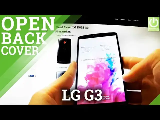 'Video thumbnail for Removing the Back Cover and Battery in LG D852 G3 - How to Soft Reset'