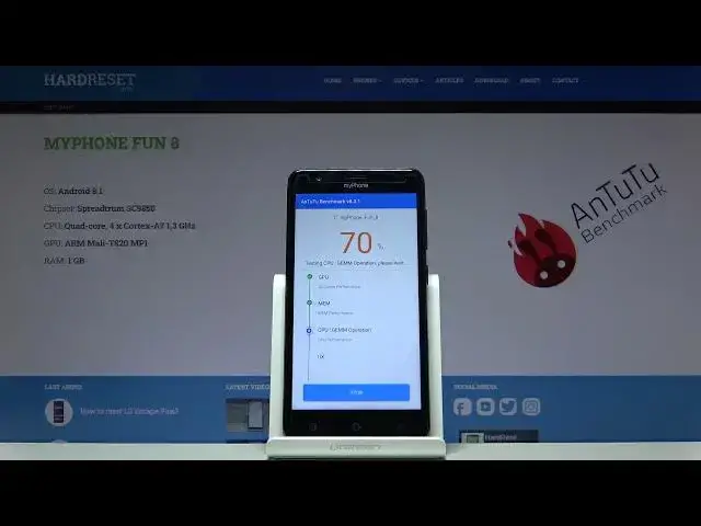 'Video thumbnail for myPhone Fun 8 | AnTuTu | Benchmark | Spreadtrum SC9850 | 1GB RAM | AnTuTu Final Score'