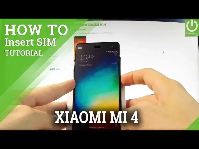 'Video thumbnail for Insert Micro SIM Card in XIAOMI Mi 4 - Install SIM / SIM Slot'