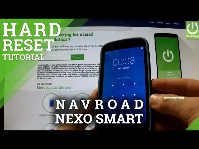 'Video thumbnail for Hard Reset NAVROAD Nexo Smart - remove Pattern Lock by Recovery Mode'