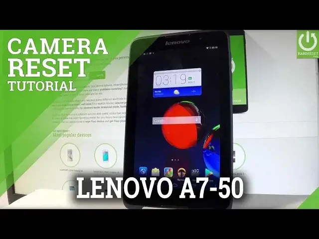 'Video thumbnail for LENOVO A7-50 (WiFi) A3500-F RESET CAMERA SETTINGS'