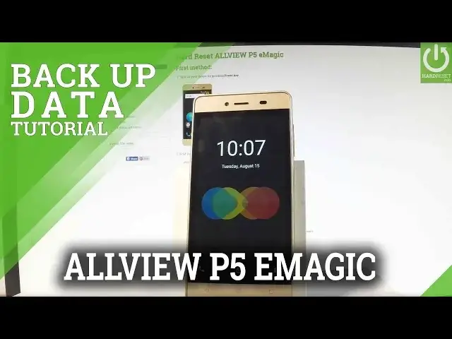 'Video thumbnail for How to Back Up Data in ALLVIEW P5 eMagic - Add Backup Account'