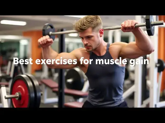 'Video thumbnail for Best Exercises for Muscle Gain | Build Strength & Mass Fast'
