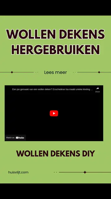 'Video thumbnail for Wollen dekens hergebruiken'
