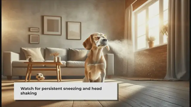 'Video thumbnail for Dog Won’t Stop Sneezing and Shaking Head: 3 Causes and Solutions'