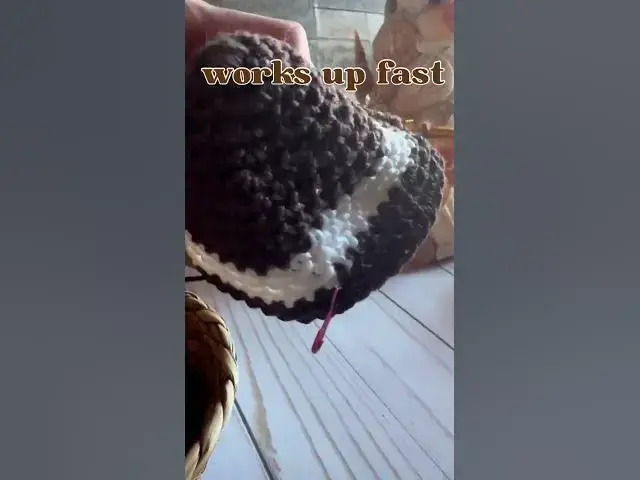 'Video thumbnail for Crochet football hot pad for game days and sports fan decor #crochetting'