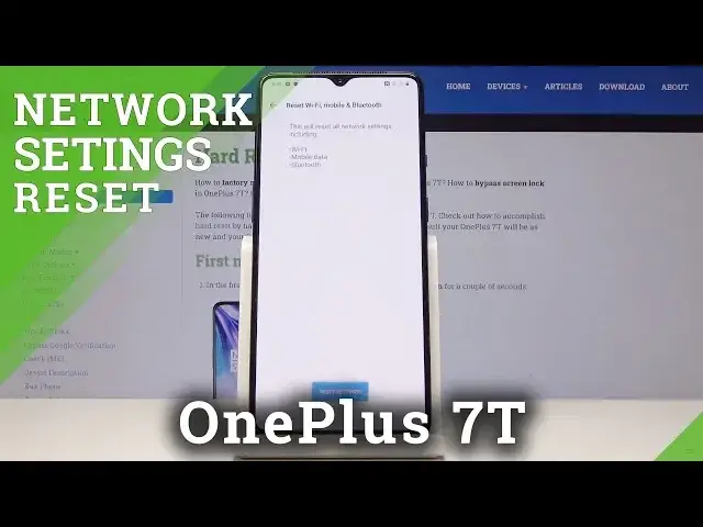 'Video thumbnail for How to Restore Network Configuration in OnePlus 7T - Reset Network Settings'
