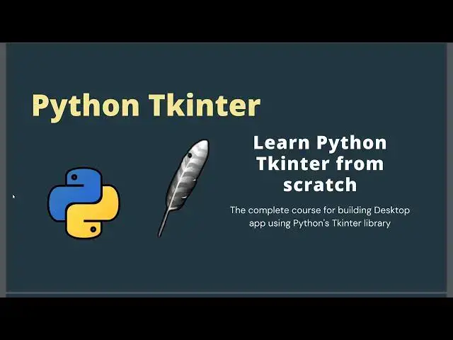 'Video thumbnail for Master GUI Programming With Python - Beginner Friendly!'