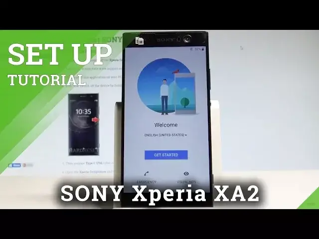 'Video thumbnail for How to Set Up SONY Xperia XA2 - Android Configuration |HardReset.Info'