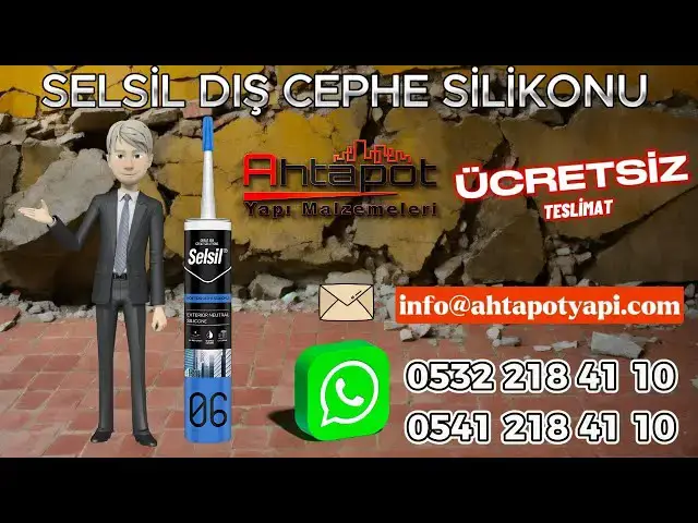 'Video thumbnail for Selsil Dış Cephe Silikonu | Nötr, Profesyonel Kalite | Toptan & Perakende Satış 🏢'