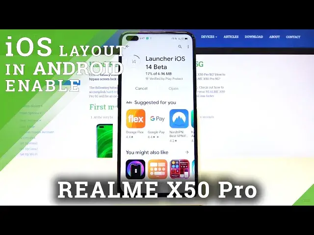'Video thumbnail for How to Apply iOS Launcher in Realme X50 - Install Apple Layout'
