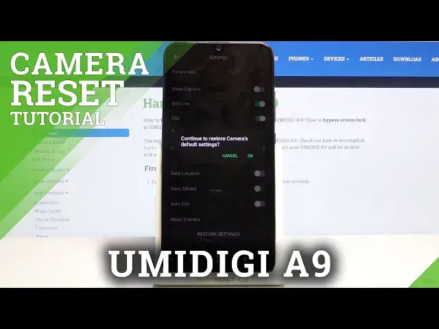 'Video thumbnail for How to Reset Camera Settings in UMIDIGI A9 – Restore Camera Defaults'