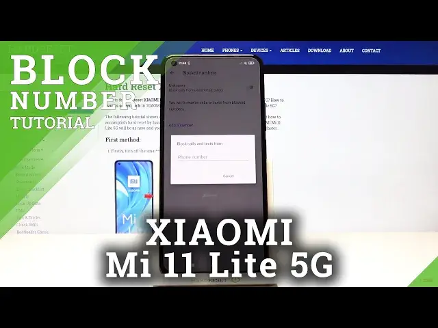 'Video thumbnail for How to Block Number on XIAOMI Mi 11 Lite 5G – Block Calls'