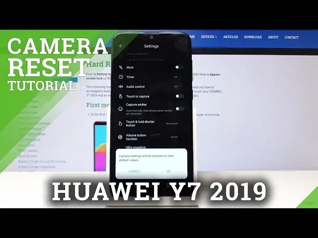 'Video thumbnail for How to Reset Camera in Huawei Y7 2019 - Fix Camera Settings'