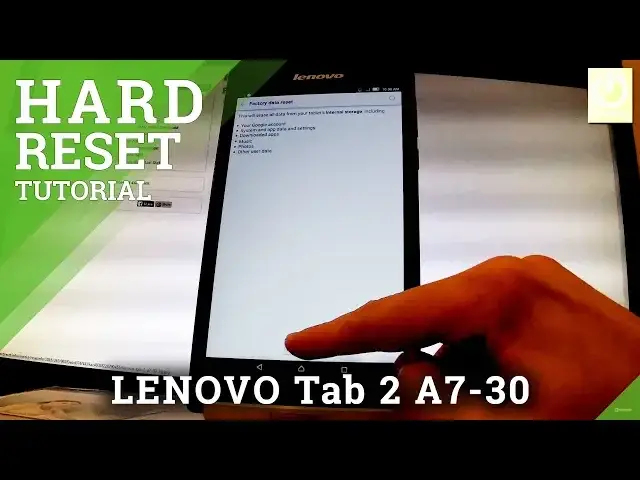 'Video thumbnail for How to Hard Reset LENOVO Tab 2 A7-30 - Format / Restore Tablet'