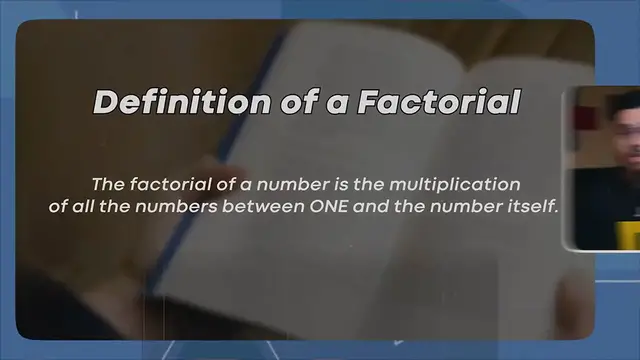 'Video thumbnail for JavaScript Exercise 11 - Calculate the Factorial _ Sigma Web Development Course - Tutorial #65'