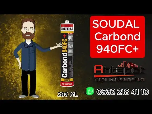 'Video thumbnail for SOUDAL Carbond 940FC #Soudal #Carbond940FC #Yapıştırıcı #Epoksi #Güçlendirici'