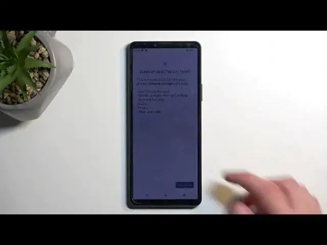 'Video thumbnail for How to Hard Reset Sony Xperia 10 V via Settings - Factory Reset'