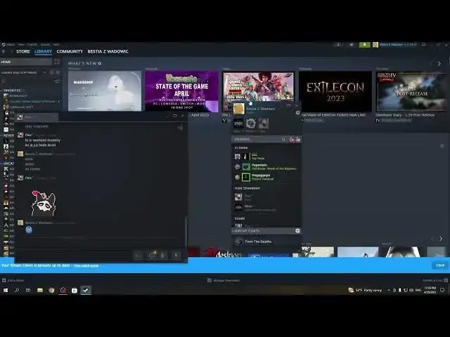 'Video thumbnail for How To Dock Chat To Friends List On Steam 2023 | Steam NEW UI UPDATE'