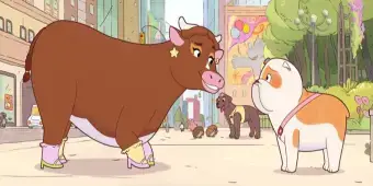'Video thumbnail for Video Exclusive: Alex Newell and Auli'i Cravalho 'Start the Day' on LULU IS A RHINOCEROS'