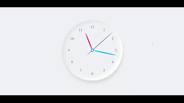 'Video thumbnail for Neumorphism Analog Clock Tutorial using HTML, CSS, JavaScript.'