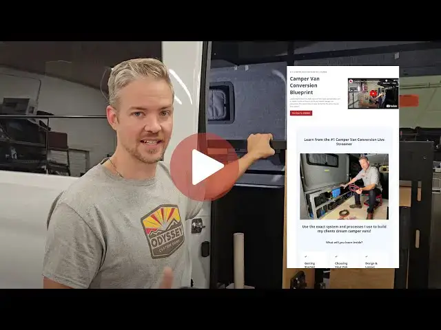 'Video thumbnail for Camper Van Conversion Blueprint - Van Build Course'