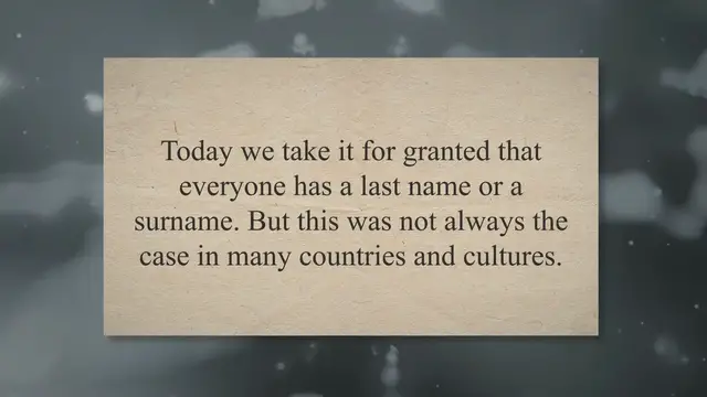'Video thumbnail for How Did Last Names Start? - The Hummel Family'