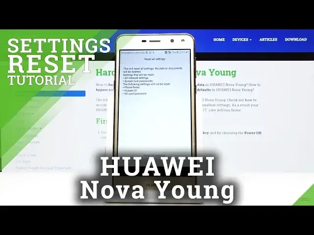 'Video thumbnail for How to Reset Settings in HUAWEI Nova Young – Restore Defaults'