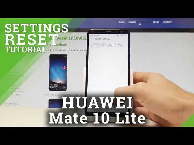 'Video thumbnail for How to Restore Default Settings in HUAWEI Mate 10 Lite |HardReset.info'