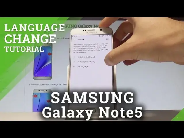 'Video thumbnail for How to Choose Language for SAMSUNG Galaxy Note5 - Change Language |HardReset.Info'