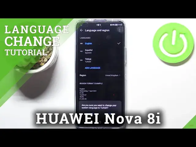 'Video thumbnail for How to Change System Language on HUAWEI Nova 8i - Set Default Device Language'