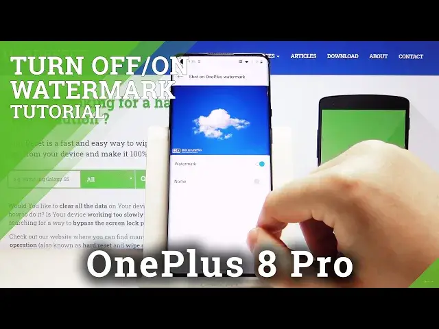 'Video thumbnail for How to Turn Off Watermark in OnePlus 8 Pro – Switch Off Photo Sign'