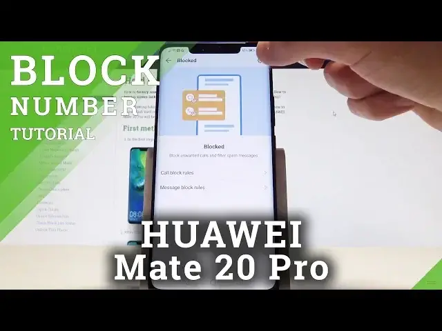 'Video thumbnail for Block Numbers in HUAWEI Mate 20 Pro - How to Block Calls ans SMS Tutorial'