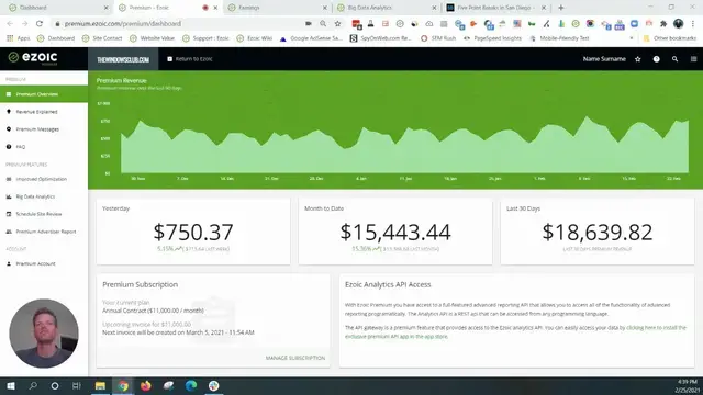 'Video thumbnail for An Easy Way to Increase your Ezoic Earnings: Ezoic Premium'