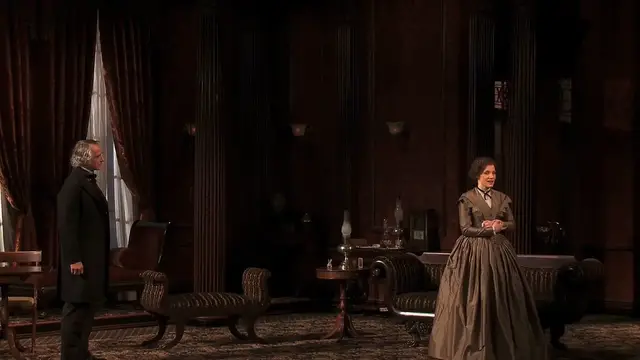 'Video thumbnail for Video: Watch Scenes from Jessica Chastain's 2012 Broadway Debut in THE HEIRESS'