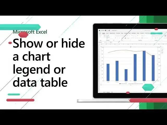 'Video thumbnail for Show or hide a chart legends or data table in Excel | Excel Short Clip | Tutorial | #shorts'