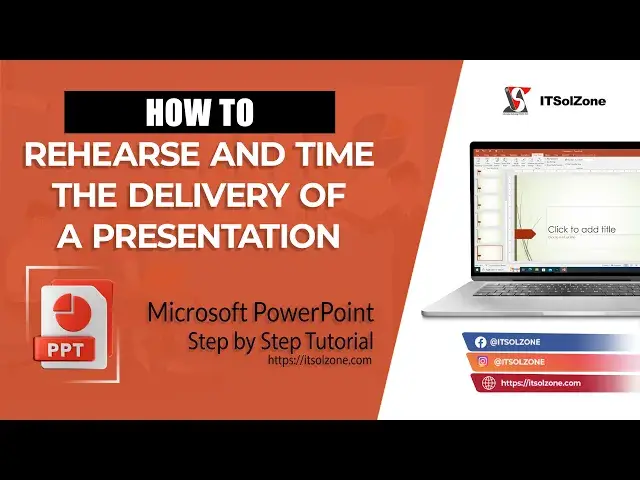 'Video thumbnail for Voice Your Presentation: How to Record Narration in PowerPoint | Step By Step | Tutorial | ITSolZone'