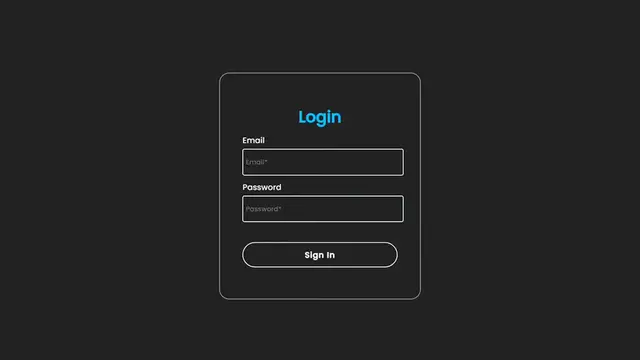 'Video thumbnail for Input Animation Using HTML & CSS __ Login Form'