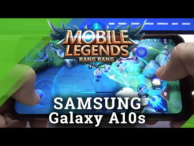 'Video thumbnail for Test Game Mobile Legends on SAMSUNG Galaxy A10s | Mediatek Helio P22 | 2GB RAM | Gameplay FPS Check'