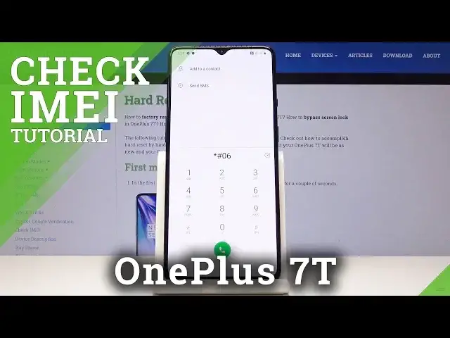 'Video thumbnail for Where to Find IMEI and Serial Number in OnePlus 7T - IMEI & SN Info'