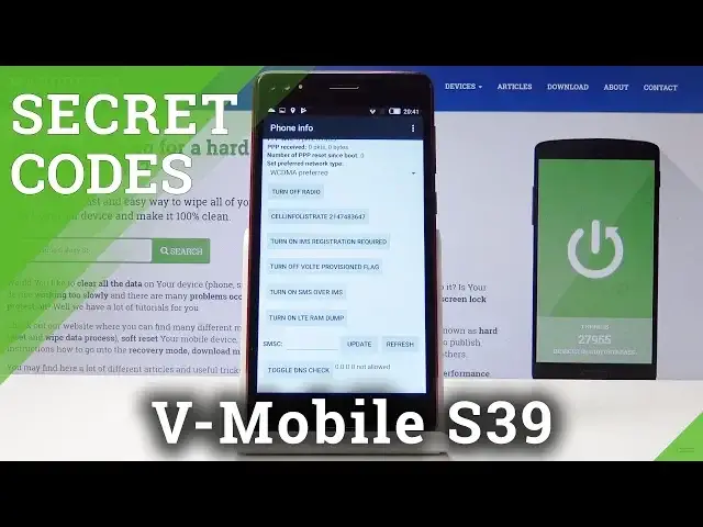 'Video thumbnail for Secret Codes for V-Mobile S39'