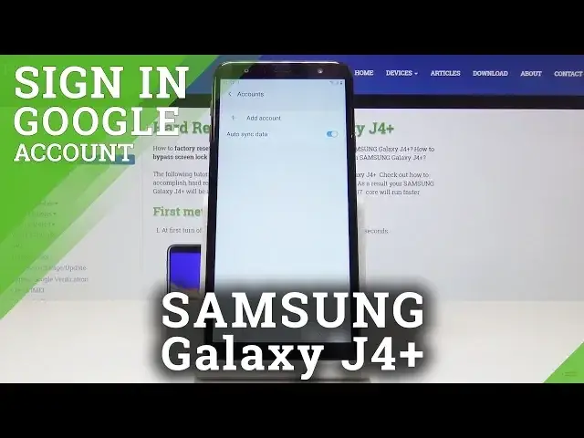 'Video thumbnail for How to Add Google Account in SAMSUNG Galaxy J4+ - Remove Google Account Tutorial'