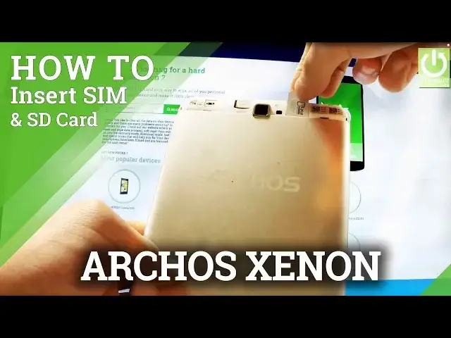 'Video thumbnail for How to Insert SIM & SD CARD in ARCHOS Xenon Tablet'