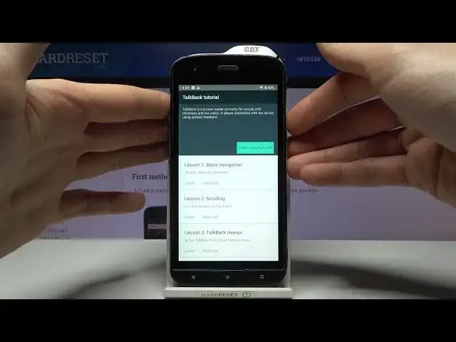 'Video thumbnail for Talkback Mode in CAT S61 – Turn ON/OFF Talkback Mode'